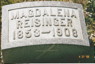 1908 Headstone Magdalena Reisinger