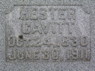 1911 Headstone Hester Brown Cavitt